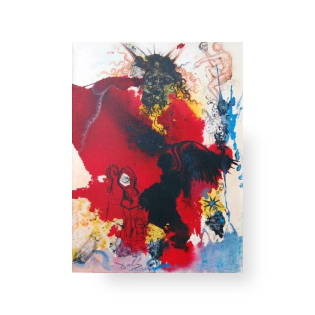 Biblia sacra La tentation du diable (1967) - DALI Salvador