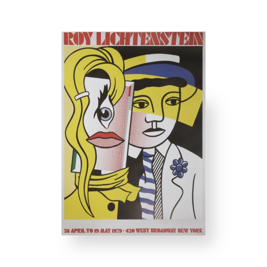 Affiche d'exposition chez Léo Castelli (1979) - LICHTENSTEIN Roy